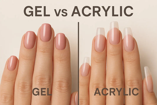 What is the difference between gel and acrylic nails?