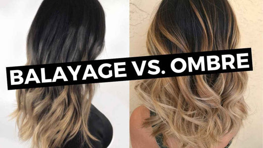 What is the difference between balayage and ombre in Diva Al Aqiq, Riyadh