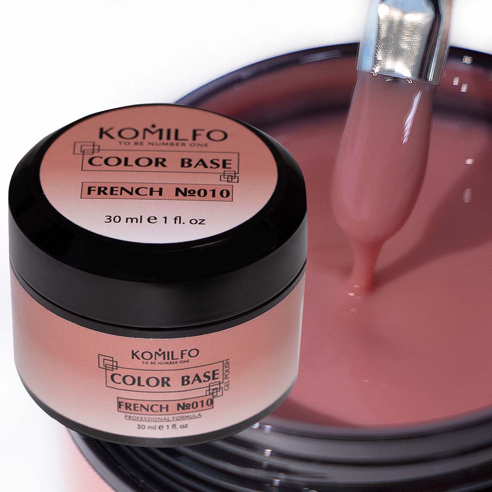 KOMILFO COLOR BASE FOR FRENCH N0.010 30ML