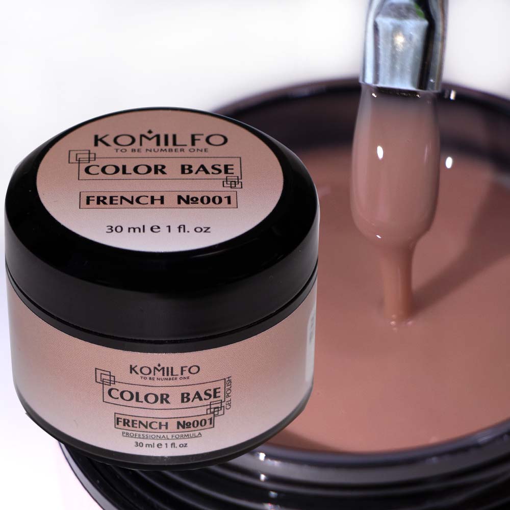 KOMILFO COLOR BASE FOR FRENCH N0.001 30ML
