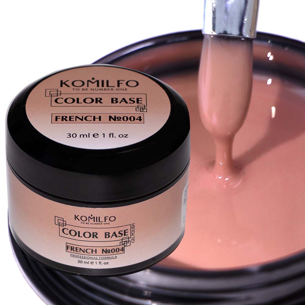 KOMILFO COLOR BASE FOR FRENCH N0.004 30ML