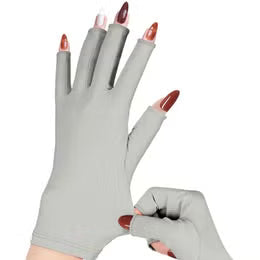 ANTI-UV GLOVES LIGHT GRAY