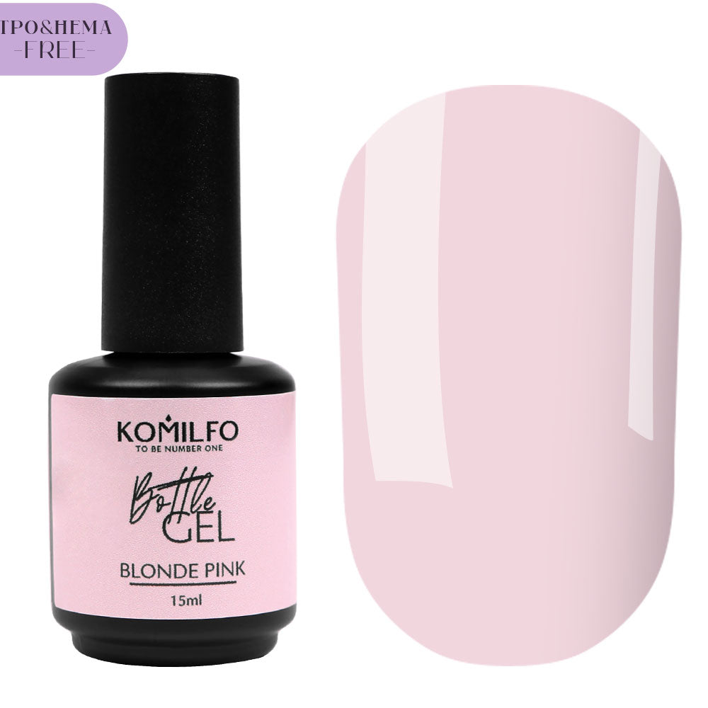 Komilfo Bottle Gel Blonde Pink 15ml